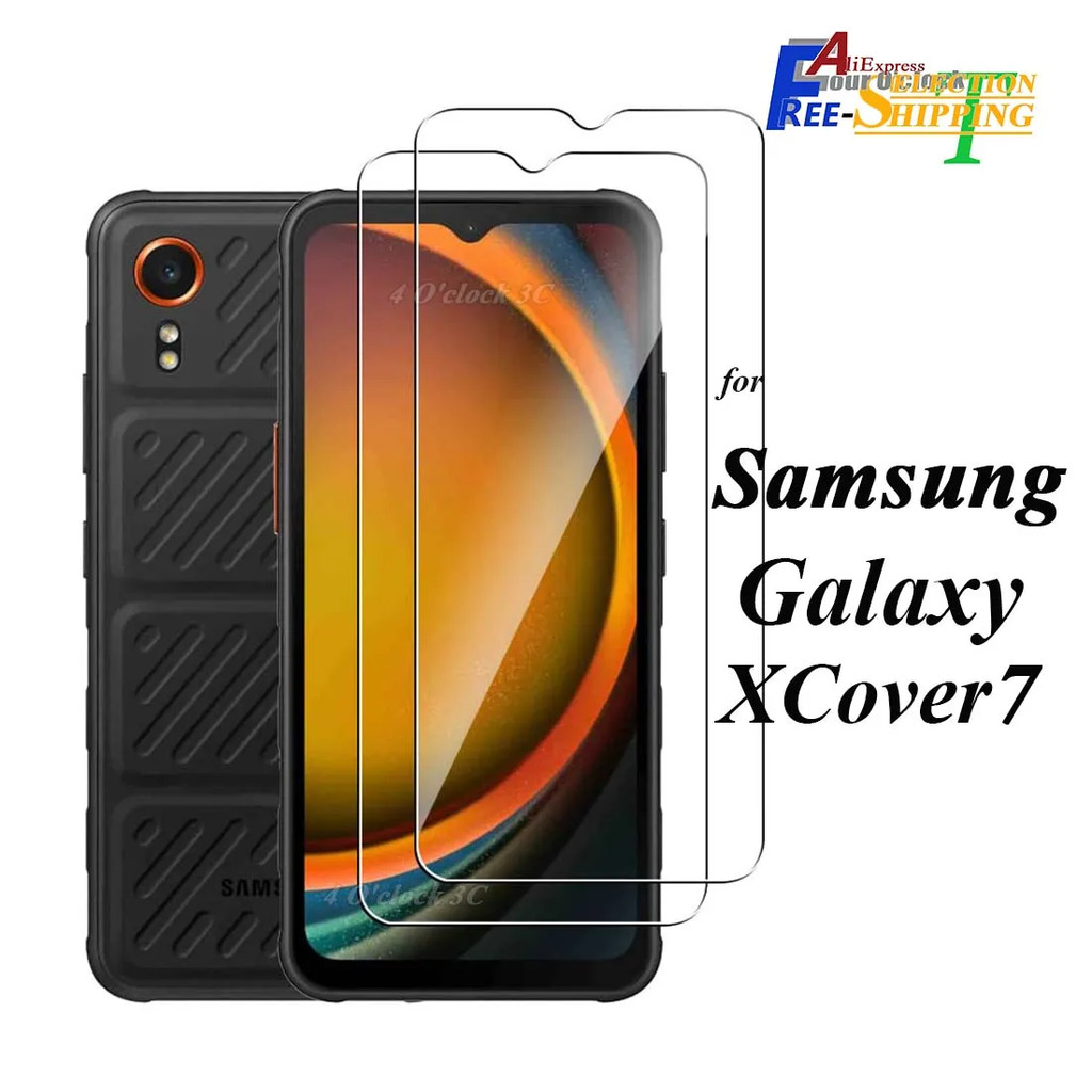 สําหรับ Samsung Galaxy XCover 7 6 Pro 5 ป้องกันหน้าจอกระจกนิรภัยคริสตัล Mica 9H HD ใสป้องกันรอยขีดข่วน