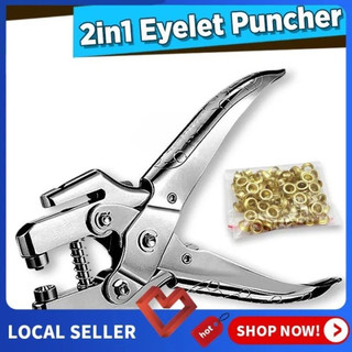 2in1 Eyelet Puncher 5mm for Hang Tag with 5mm Eyelet Grommet