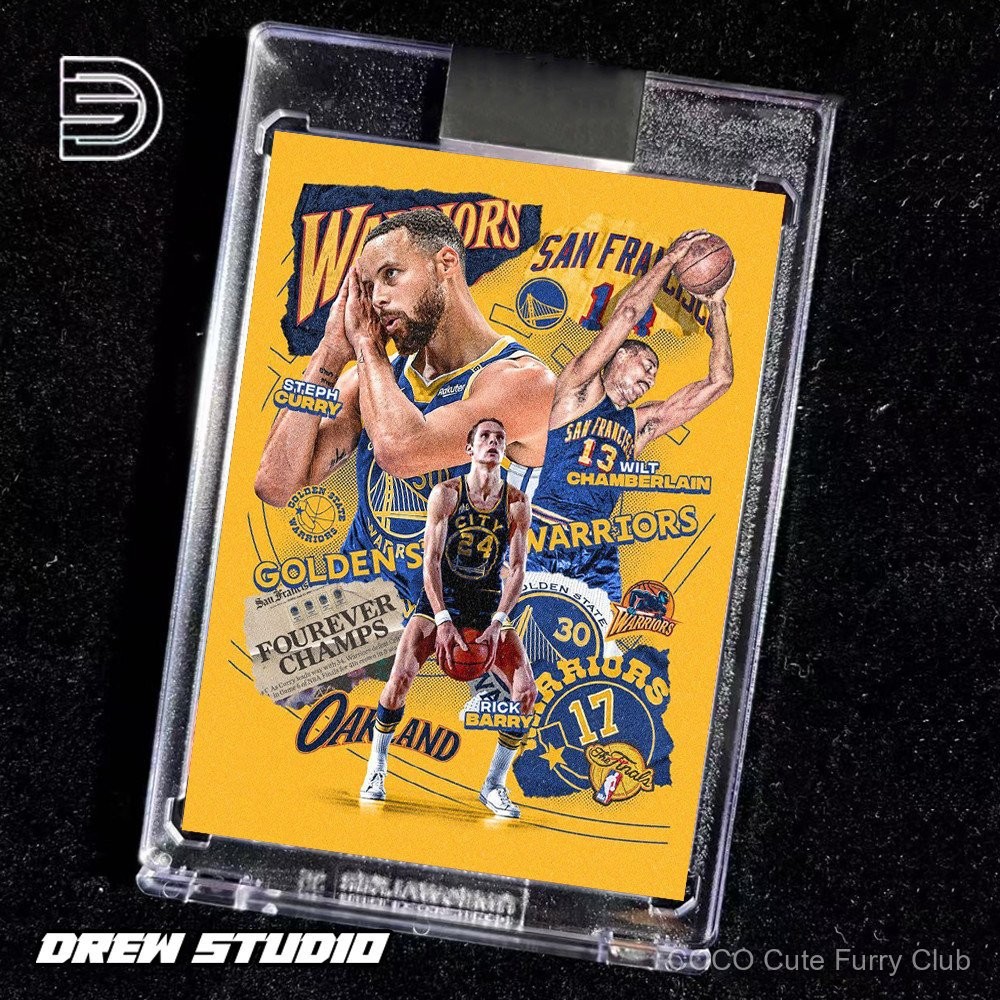 Golden State Warriors ที่มีชื่อเสียง B & B Series Chamberlain Stephen Curry โฮมเมด Golden State Warr