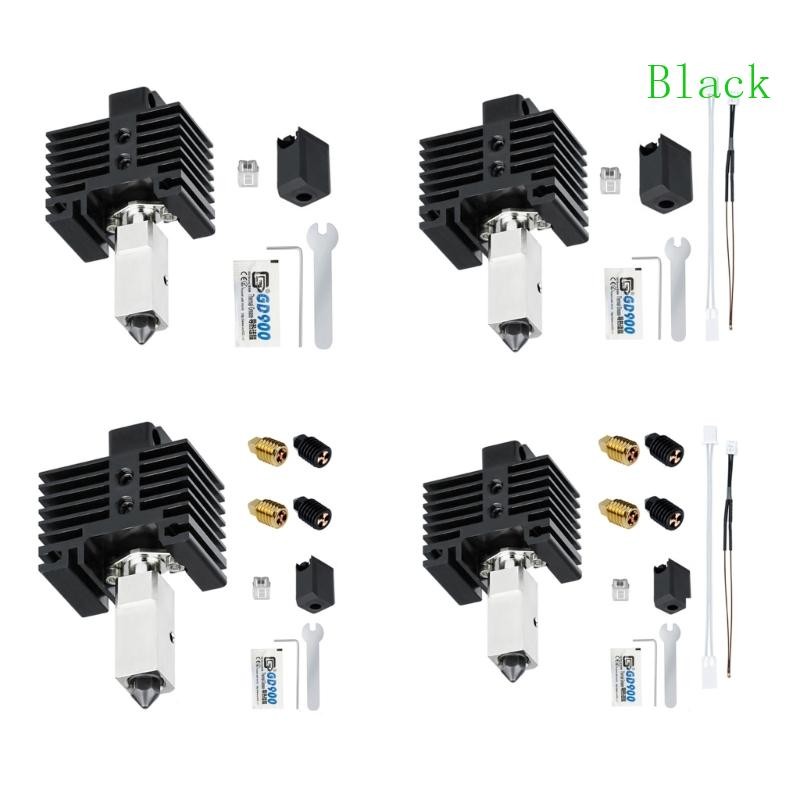 สีดําอัพเกรด V2 0 Hotend สําหรับ Babambu Lab X1 X1C P1P P1S Extruder OptimalPerformances