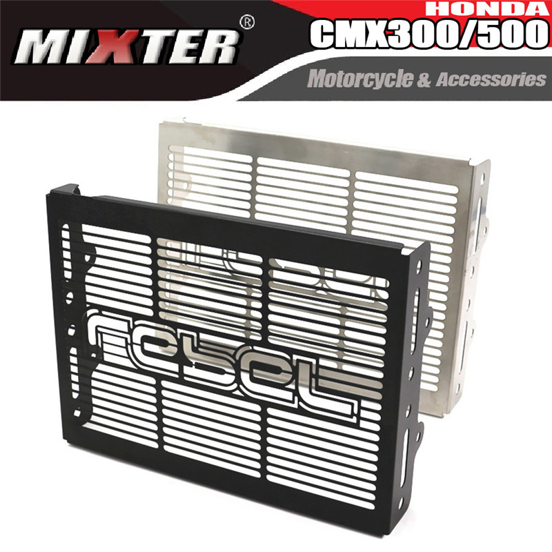 เหมาะสําหรับ Honda rebel500 Rebel CMX CM500/300 ดัดแปลงถังน้ําสุทธิ Cooling ฝาครอบป้องกันสุทธิป้องกั