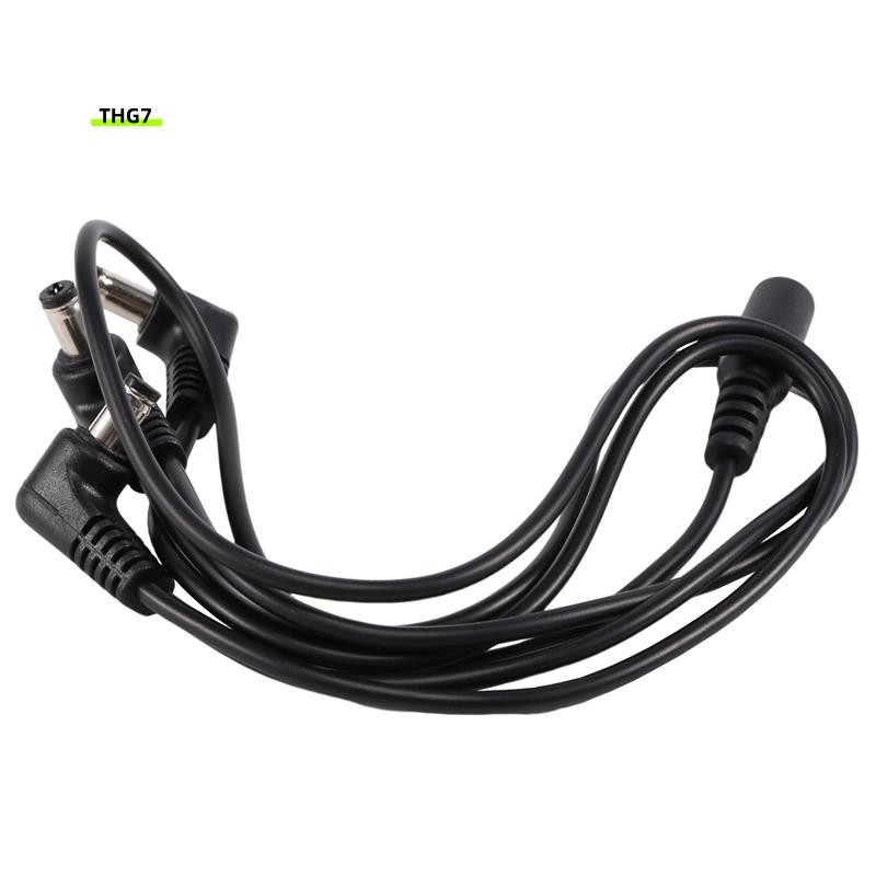 Belinda7Vitoos Electrode Daisy Chain Harness สายทองแดงสําหรับกีตาร์ Power Supply Adapter Splitter สี