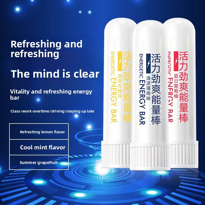 Drive Revive Nasal Stick - เมนทอล เครื่องช่วยหายใจสําหรับ Energy & Sinus Relief"