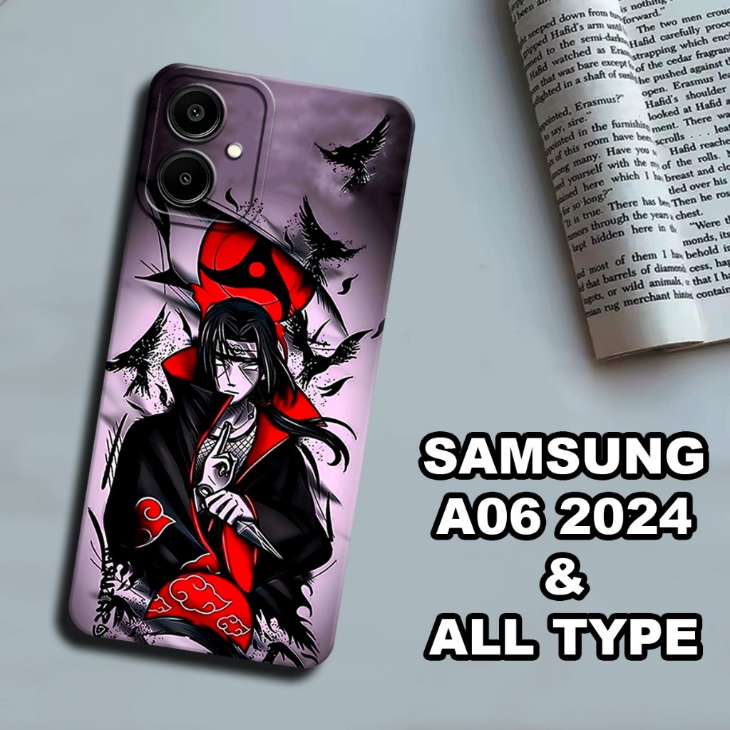 CC10/ เคสยางยืดหยุ่นสําหรับ Samsung A06 2024/ naruto anime character Motif/เคส Samsung A06 ล่าสุด/เค