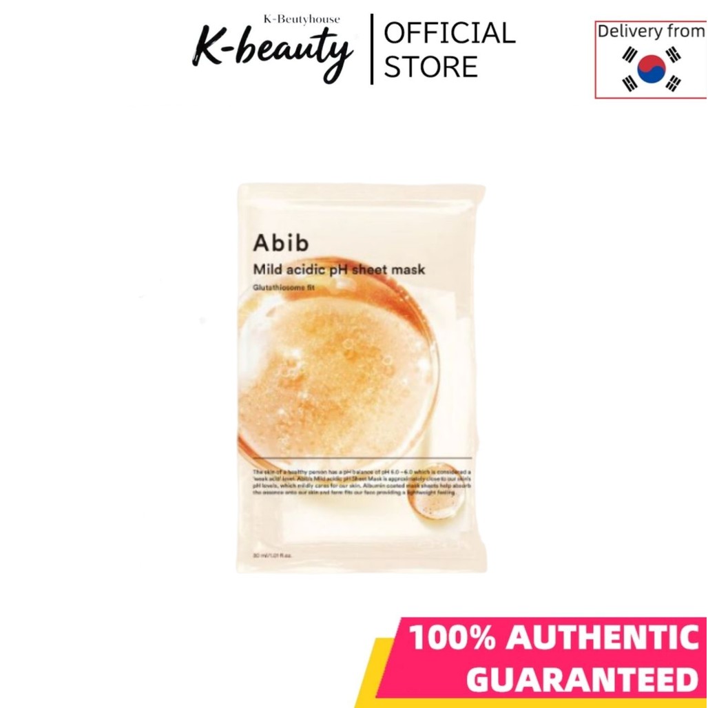 [Abib] Mild Acidic PH Sheet Mask Glutathiosome Fit
