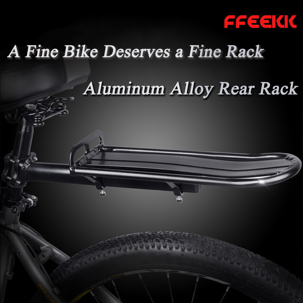 Bicycle Rear Seat แร็คท้ายจักรยานเสือภูเขา,ชั้นวางสัมภาระด้านหลังจักรยานทำจากอะลูมิเนียมอัลลอยด์