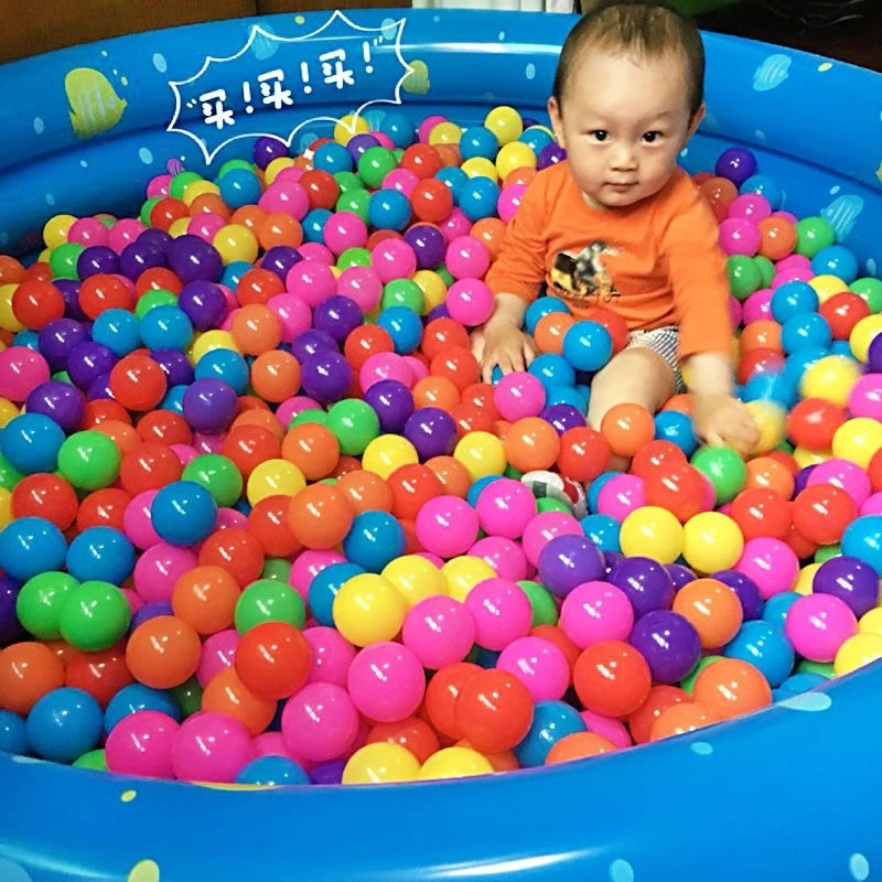 ลูกบอลพลาสติกแบบนุ่ม ขนาด 5.5 ซม บรรจุ 100-200 ลูก thumbnail 10