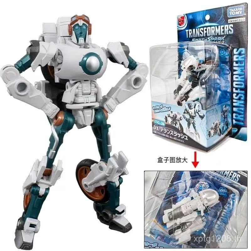 พร้อมสต็อก TAKARA TOMY Transformers Earth Tinder ESD09 Winning to Win พร้อมรูปแอ็คชั่นสามล้อตกแต่งโม