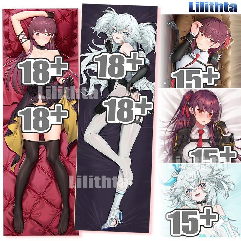 Dakimakura ปลอกหมอน GIRLS FRONTLINE 2: EXILIUM Florence และ Macchiato Body-pillow Cover Custom Made