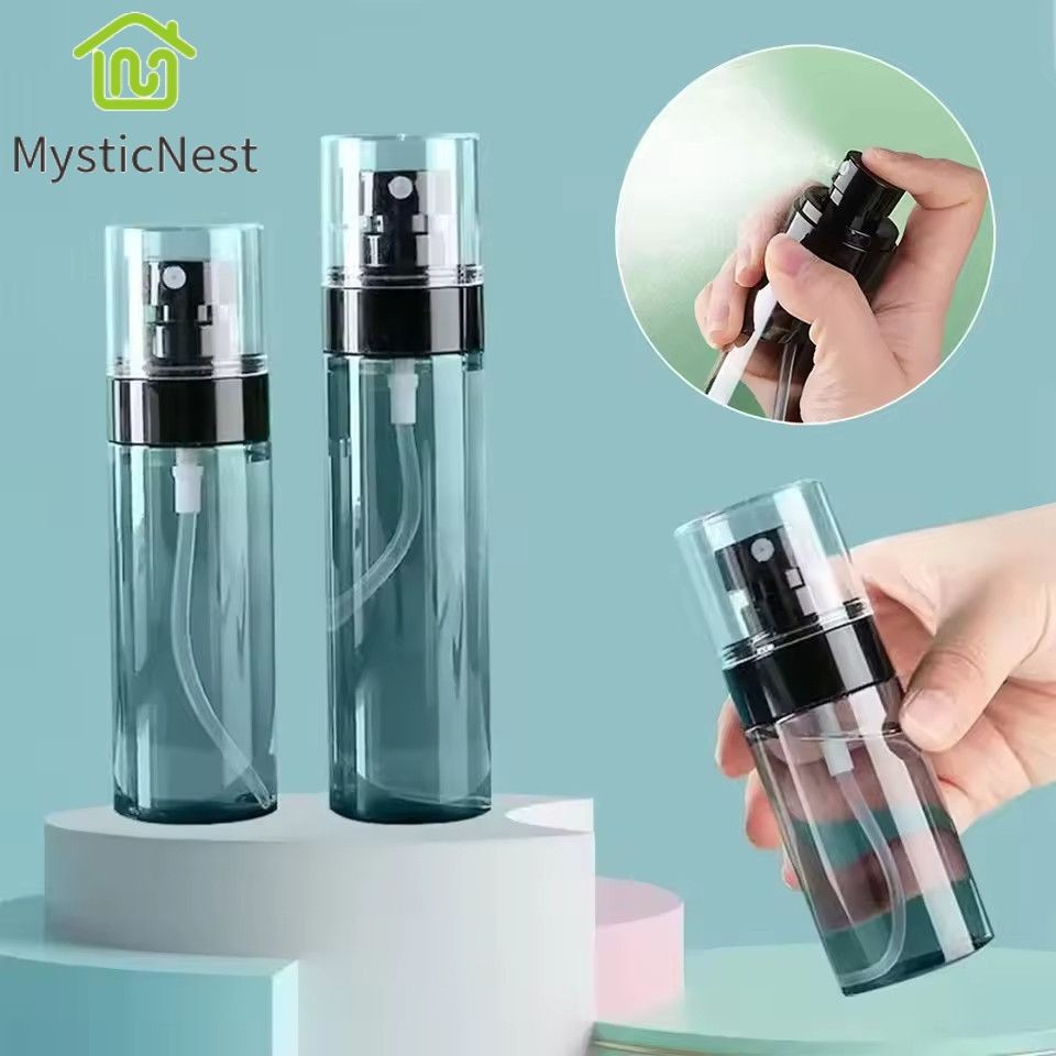 【Fast Shopping】 Spray Bottle 30/60/80/100ML Refillable Bottles Empty Spray Bottle Transparent Plasti