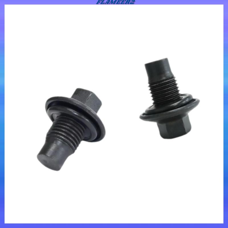 [Flameer2] 2 ชิ้นปลั๊กท่อระบายน้ําน้ํามัน M14x1.5 ตารางติดตั้ง Faster น้ํามันกระทะท่อระบายน้ําปลั๊กส