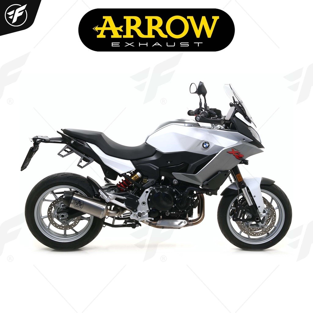 ท่อสูตร/ท่อแต่ง/ท่อไอเสีย Arrow Slip on Titanium Carbon : for BMW F900XR 2020