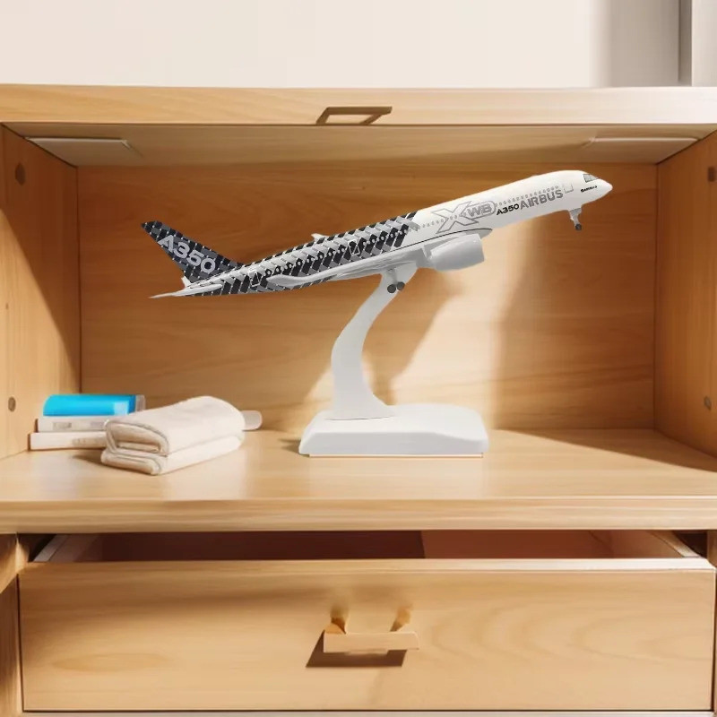 ของเล่นเครื่องบิน 20 ซม.A350 XWB Airline รุ่นเครื่องบินต้นแบบ Airbus A350 เครื่องบินโลหะ Diecast เคร