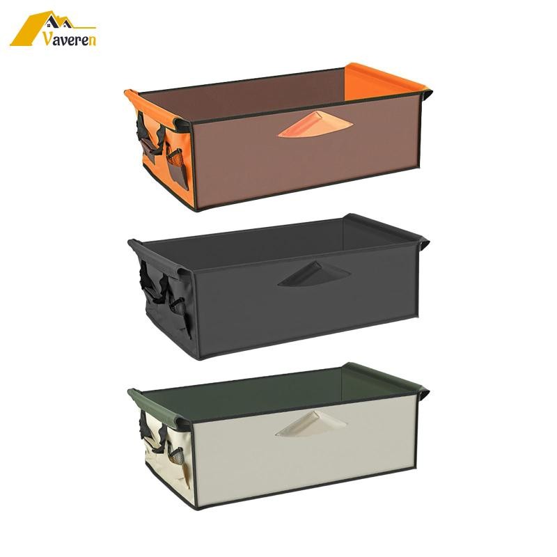 [Vaveren] Wagon Liner Wagon Cloth Pocket Camping Cart Liner พับได้สําหรับ Camping Grocery Outdoor