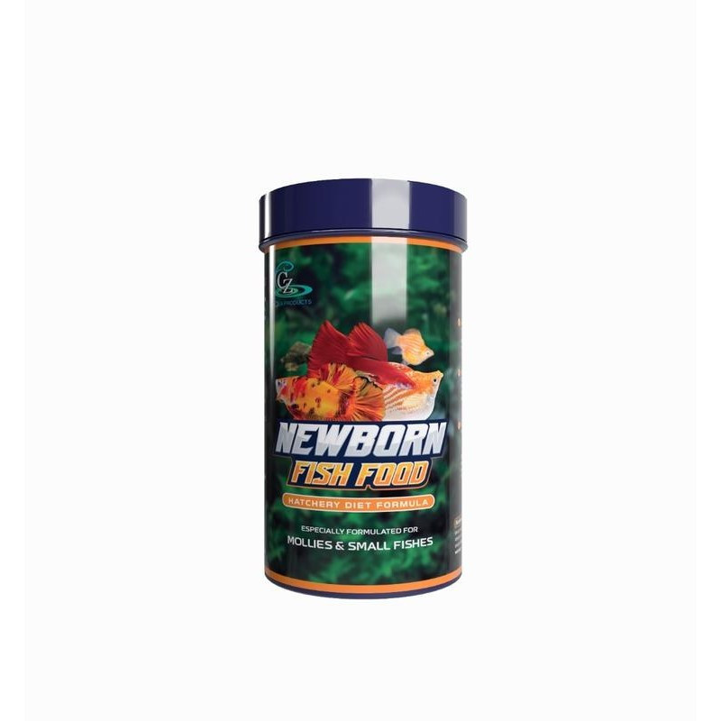 [ ขนาด 120 g ] Cz Newborn อาหารสำหรับลูกปลาแรกเกิด(อาหารปั้น สำหรับปลาบอลลูน ปลากัด ปลาหางนกยูง  )