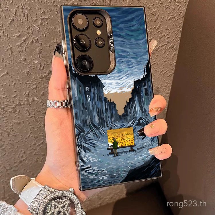 Art Van Gogh คลาสสิกแฟชั่นอินเทรนด์ขายร้อนเคสโทรศัพท์เหมาะสําหรับ Samsung S23ULTRA S24 S25 ULTRA A05