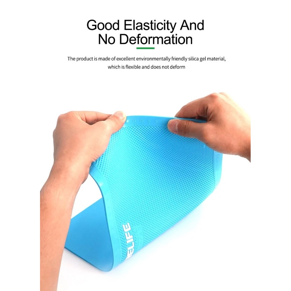 RELIFE RL-004D แผ่นยางลองซ่อม สำหรับช่างซ่อมมือถือหรือผู้ที่ทำงานด้านติดฟิล์มหน้าจอ - รูปที่ 4