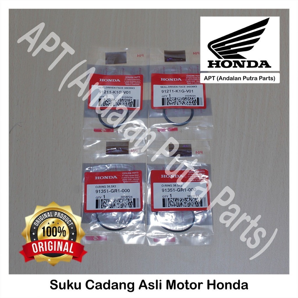 ซีล PULLY ORI BEAT (91211-K1G-V01 / 91351-GR1-000) BEAT F1 (2012-2015) MIO SPORTY-MIO SMILE