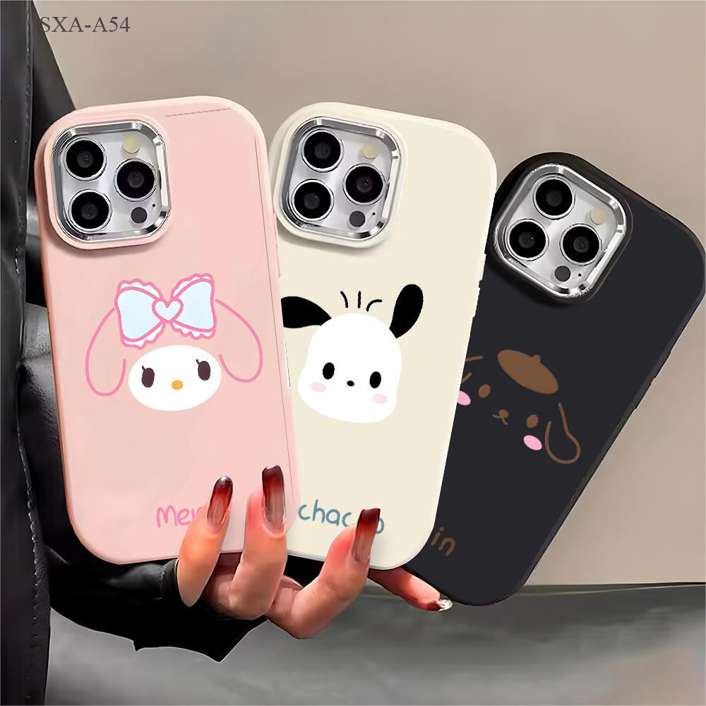เคส For Samsung Galaxy A55 A54 A53 A50S A06 A16 A04S A05 A05S A50 A51 A15 A12 A14 A02 A03 A03S A23 A24 4G 5G เคสนิ่ม PD