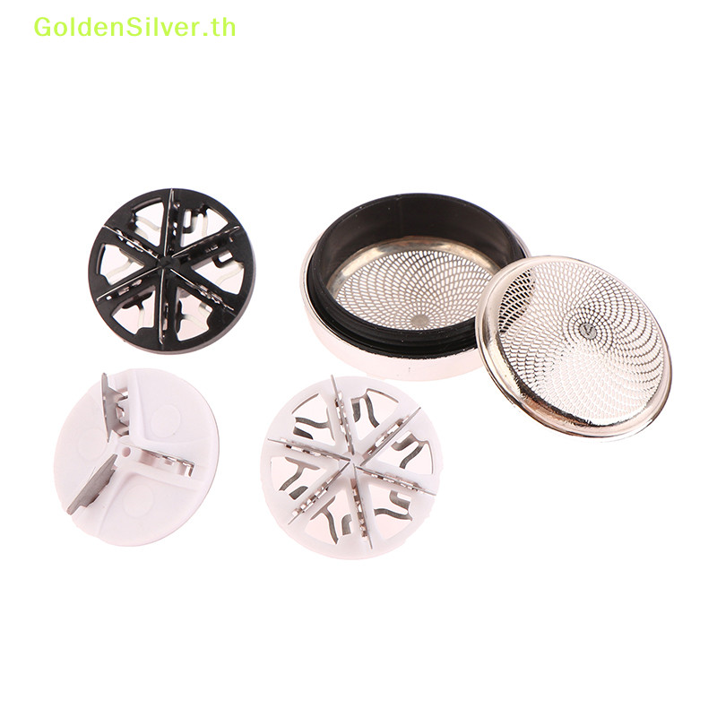 GoldenSilver 3/6 ใบมีดไฟฟ้ามีดโกนโกนหนวดไฟฟ้าอุปกรณ์เสริมสุทธิสําหรับแห้งเปียกเครื่องโกนหนวด Beard Trimmer อะไหล่ TH