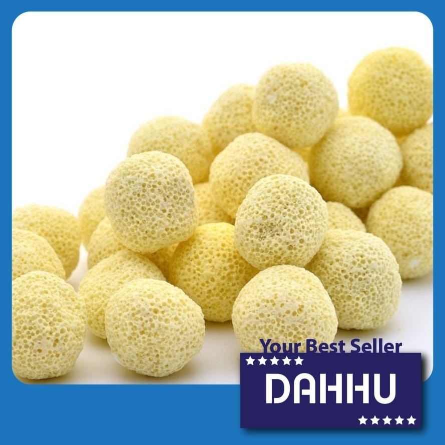 ตู้ปลาตู้ปลา บ้านแบคทีเรียทรงกลม มีรูพรุน Hollow Bio ball สื่อกรอง