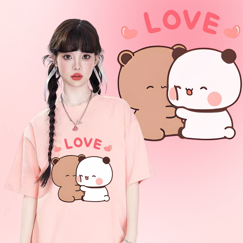 (COD/24ชั่วโมง)เสื้อ Bubu Dudu T-shirt#03 ผ้าCotton 100% ใส่ได้ ทั้ง ชาย ใส่สบาย ไม่หด ไม่ย้