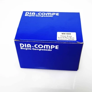 Dia-Compe MX1000 Old School Rim Brake F & R Bike Black Silver Red Gold Blue Clamp