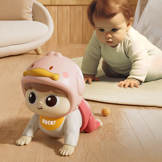 🔥COD👶ตุ๊กตาฝึกคลาน มีดนตรี เนื้อหา 94 ประเภท ของเล่นเด็ก ของเล่นเสริมพัฒนาการ
