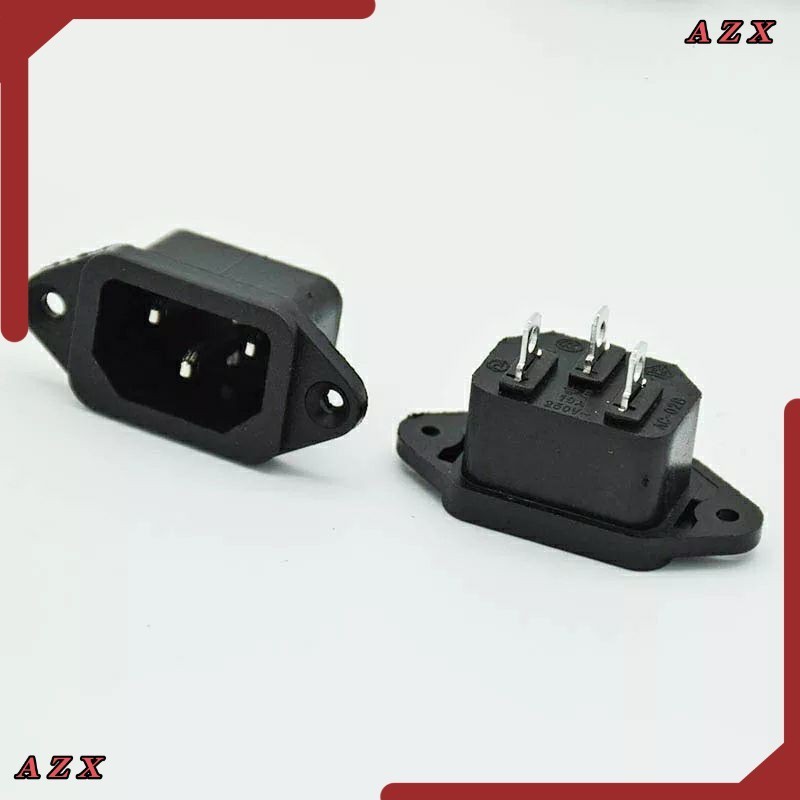 ใน กทม AS-01 / AS-02 ปลั๊ก AC ติดแท่น รุ่นมีปีก / ไม่มีปีก (อย่างดี) พร้อมส่ง
