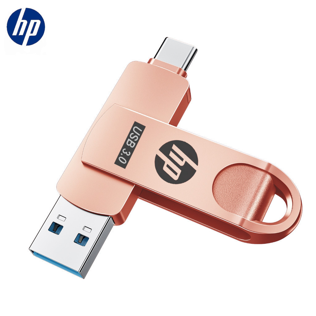 HP OTG Pendrive 1TB type-c usb dual pendrive OTG USB แฟลชไดรฟ์ Andriod iPhone 15