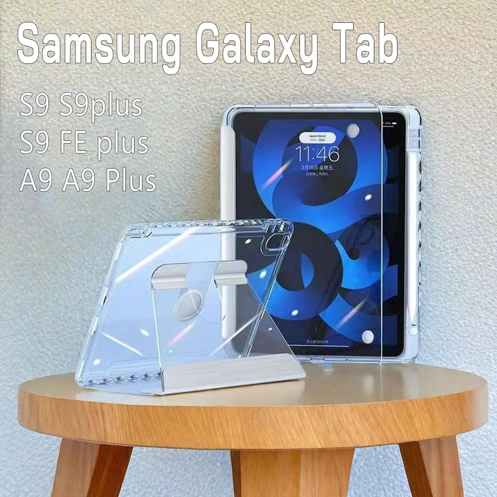 เคส Samsung Galaxy Tab S9/Tab S9 Fe/Tab S9 Fe Plus/Tab A9/Tab A9Plus/Tab A9+ มีที่ใส่ปากกา หมุนได้ 3