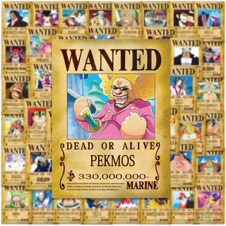 ❉ สติ๊กเกอร์ One Piece Wanted Series 03 ❉ 50 ชิ้น/เซ็ต DIY แฟชั่นสติ๊กเกอร์ Doodle กันน้ํา