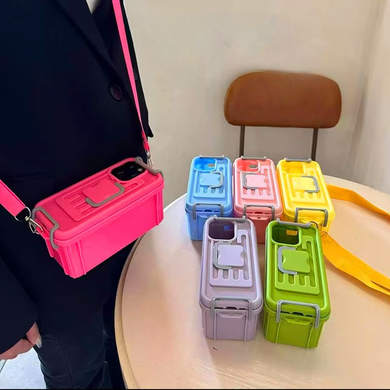 กล่องเก็บของสร้างสรรค์เคสโทรศัพท์เข้ากันได้สําหรับiphone 15promax 14promax 15plus 13promax 15pro 14pro 13promax 12promax 11Promaxปลอก