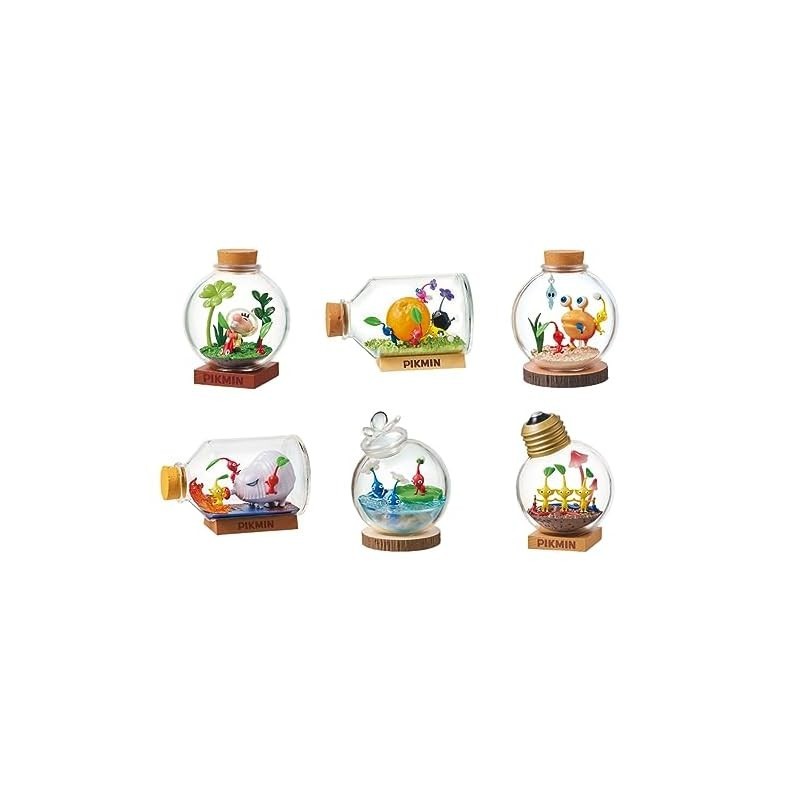 Re-Ment Polyvyl Chloride Pikmin Terrarium Collection Box สินค้าทั้งหมด 6 ประเภทชุด 6 ประมาณ H80W1408