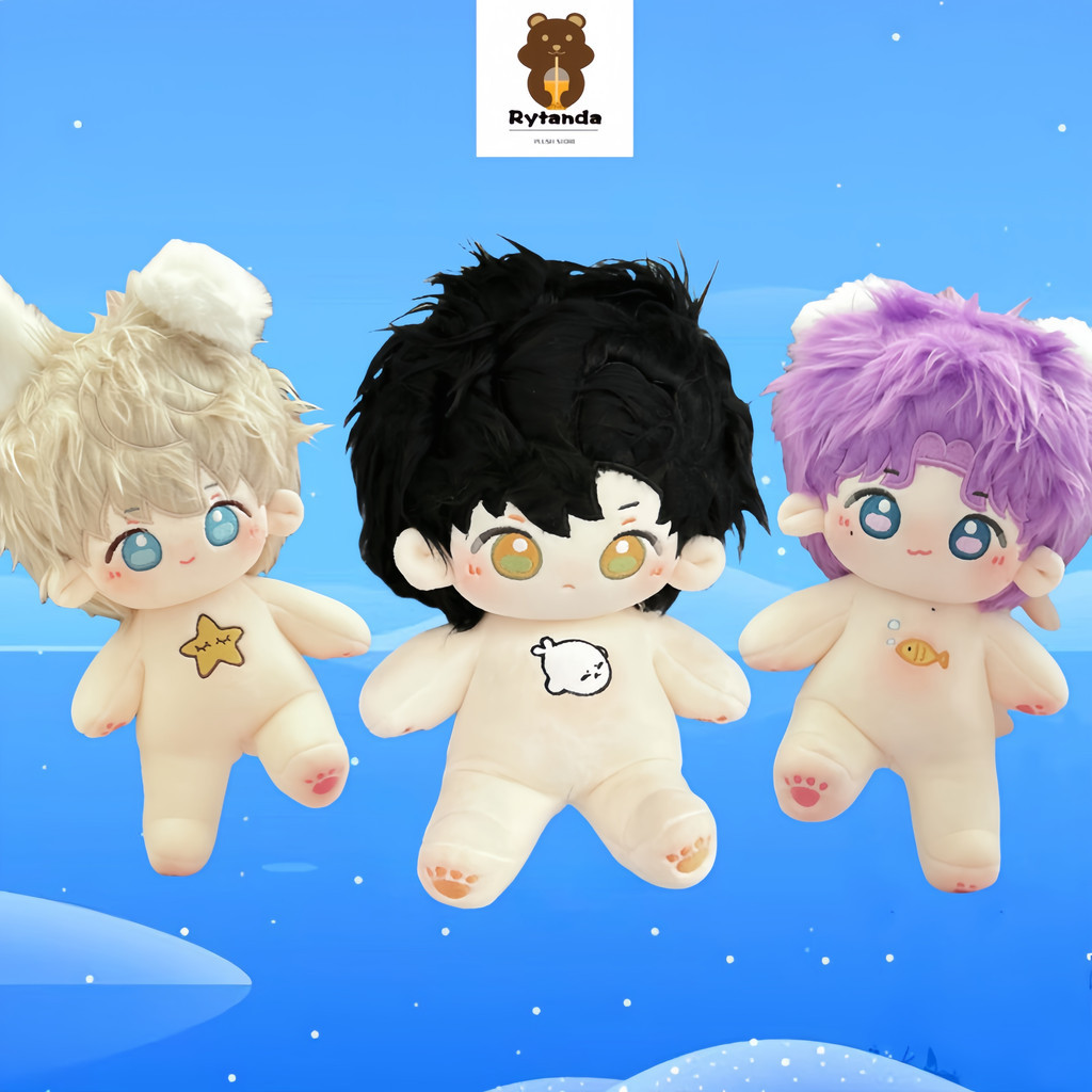 รักและพื้นที่ลึกเ Love and Deepspace กมชุดผ้าฝ้ายตุ๊กตาของเล่นตุ๊กตาน่ารัก20เซนติเมตรผ้าฝ้ายตุ๊กตาสามารถเปลี่ยนเสื้อผ้านุ่มเด็กยัดไส้ของเล่นสร้างสรรค์ตกแต่งเด็กของขวัญวันเกิดสาวของขวั