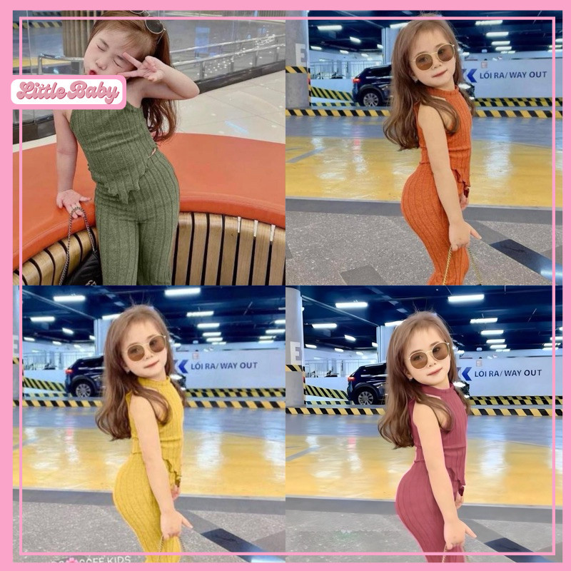 ชุดเซ็ทแฟชั่นเด็กผู้หญิง2ชิ้นสไตล์เกาหลี สีเขียว,เหลือง,ส้มอิฐ,ชมพู น้ำหนัก 5-25 กิโล รหัส44