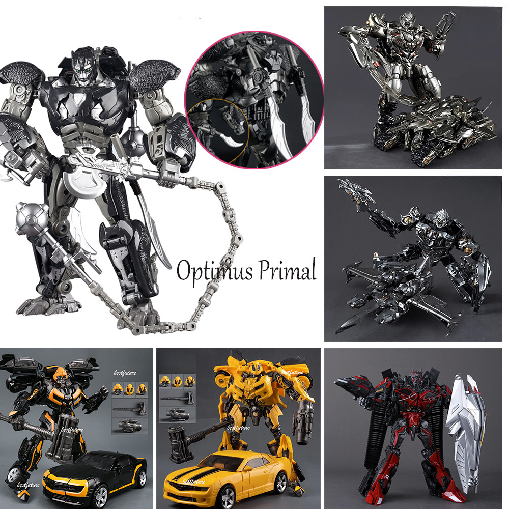 Transformers Rise of The Beasts Optimus Primal Transformer Studio Series Ironhide Shockwave Optimus Prime Bumblebee ของเล่นของขวัญสําหรับเด็กเด็กชาย