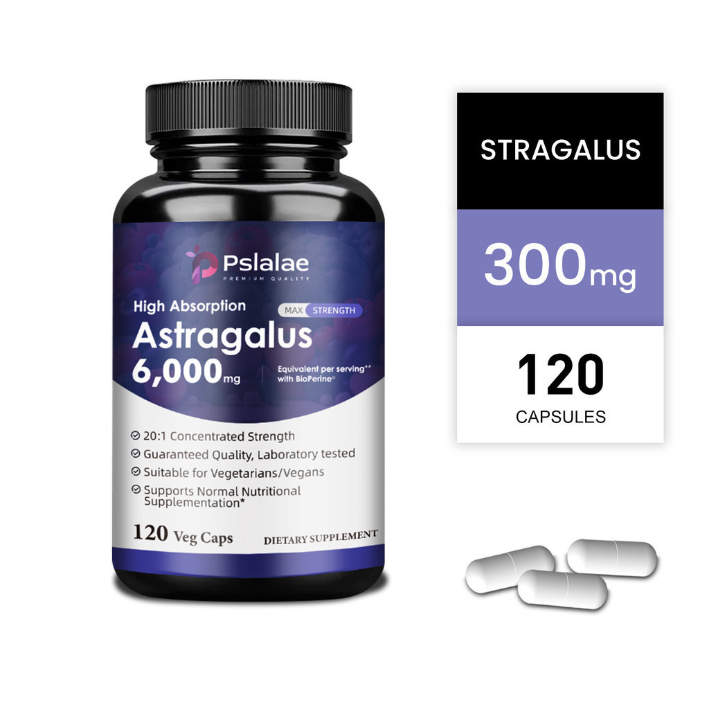 Pslalae Astragalus 20:1 Extract 300 mg, 20:1 Extract เทียบเท่ากับผงรากตาตุ่ม 6,000 mg - Focus, Nutrition