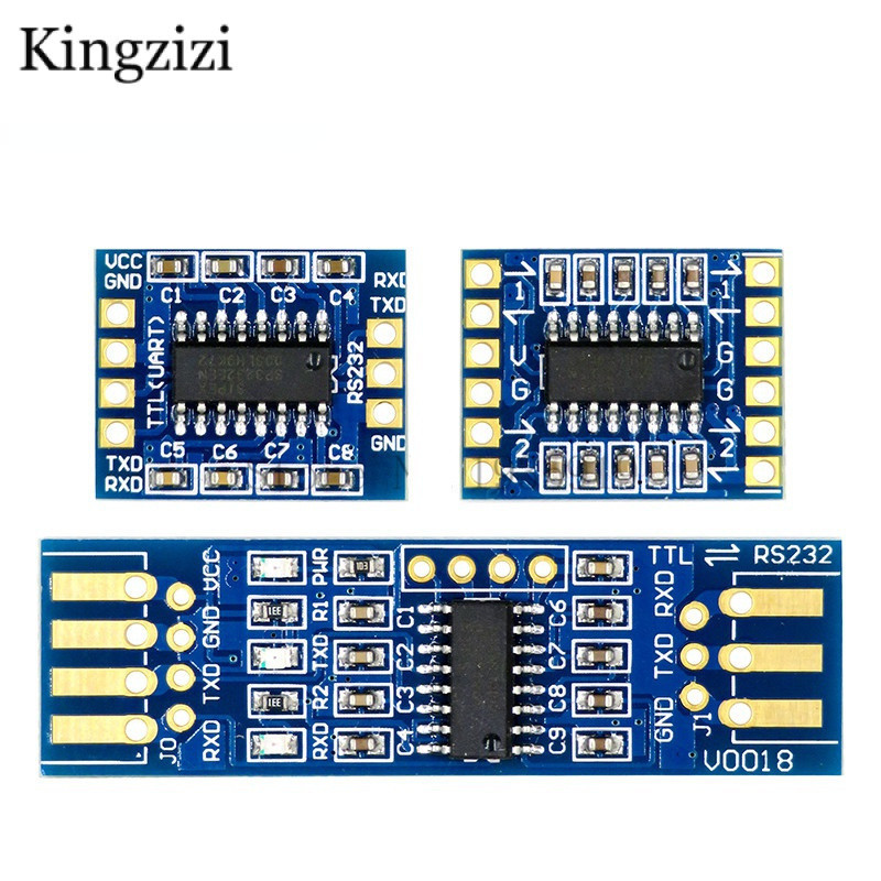 Rs232 SP3232 TTL ถึง RS232 โมดูล RS232 ถึง TTL Brush Line Serial Port Module