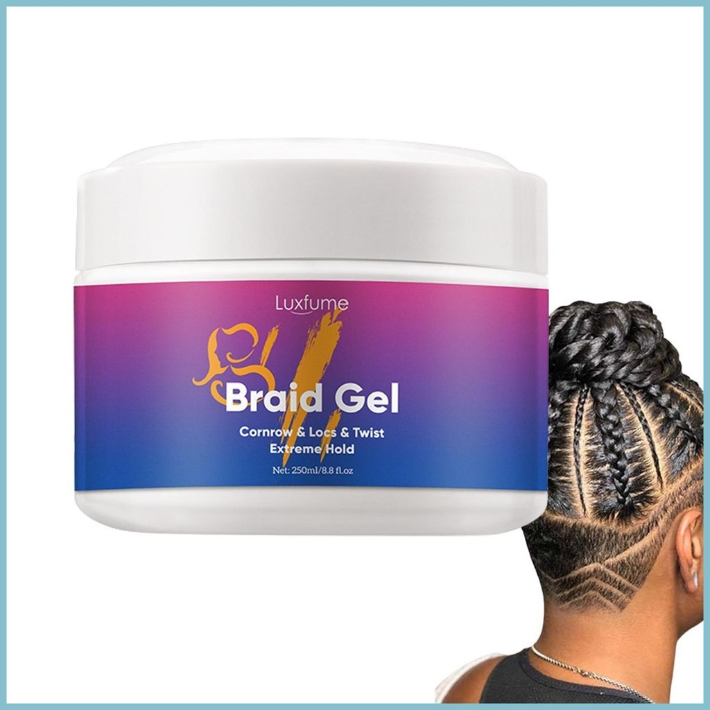 เจลจัดแต่งทรงผม 250ml Extra Hold Control Edge Braid Gel Extreme Hold และ Control Edge Braid Gel Extra Hold linadth