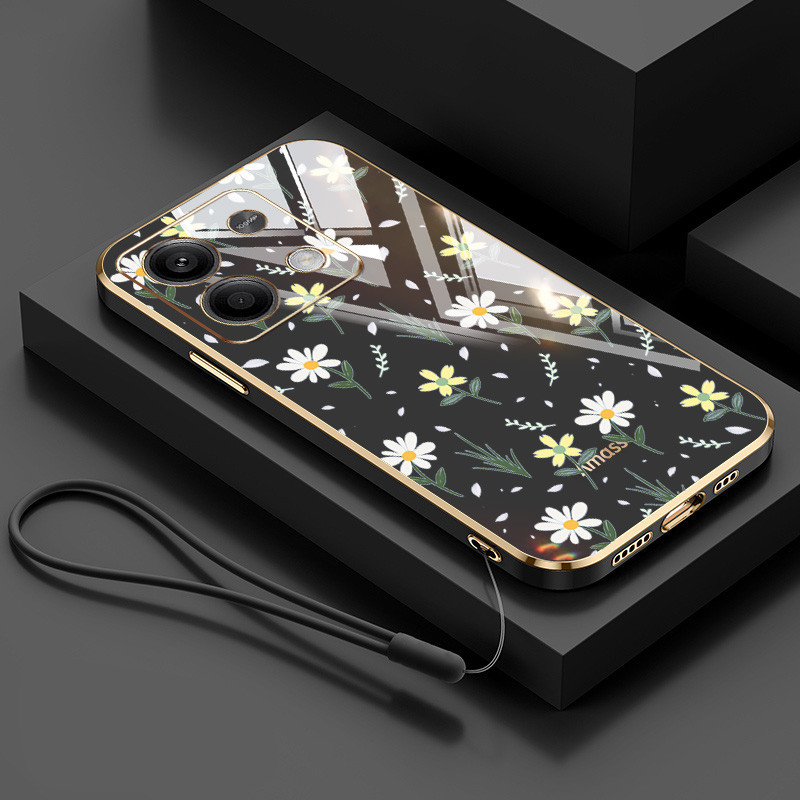 ปลอกสําหรับOppo Reno 14 13 5G Reno 14 13 F Reno14 Pro Reno13 Pro 5G 14F 13Fดอกไม้ขนาดเล็กหรูหราElect