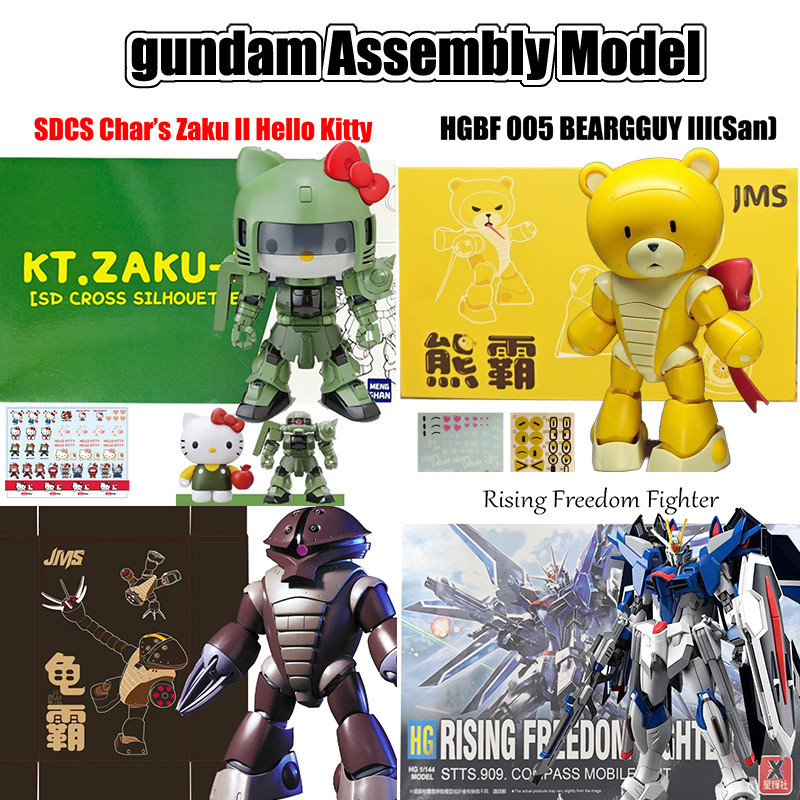 Jms Gundam BEARGGUY III HG Zeta MS-06R Zaku 2 Kampfer HG Impulse RGM 79 GM โมร็อกโก SDCS Zaku Hello 