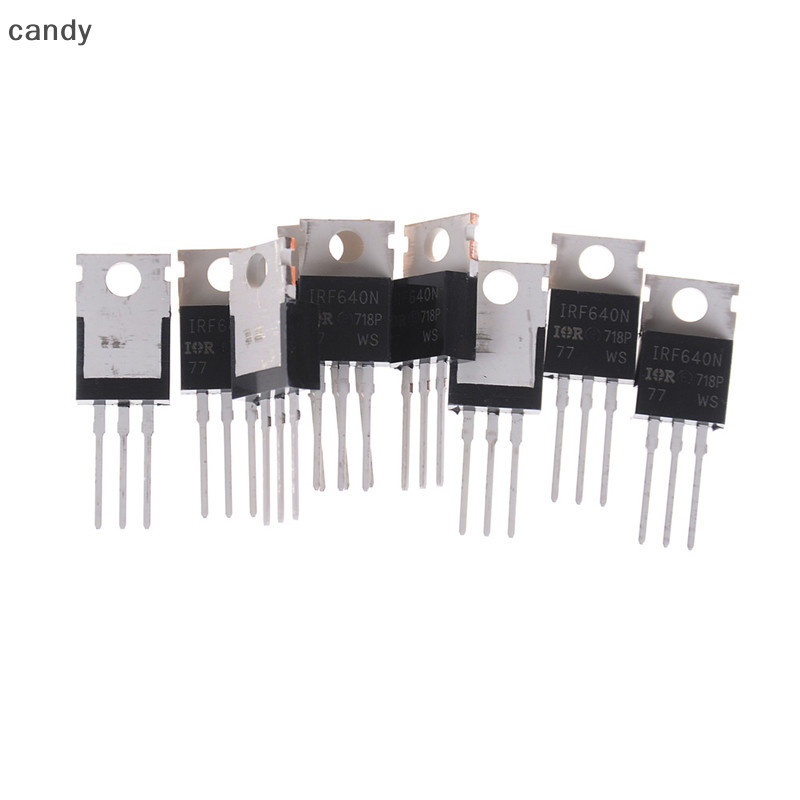 Ndy 10PCS ใหม่ IRF640 IRF640N Power mosfet 18A 200V TO-220 N