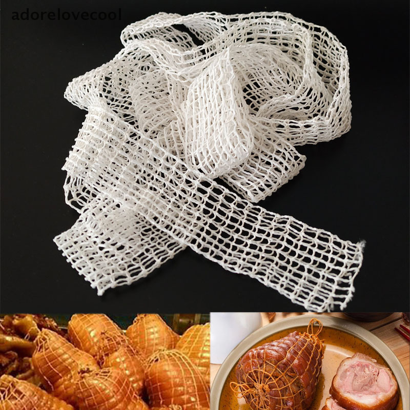 Adth 5M Cotton Meat Net Ham Sausage Net Butchers String Sausage Casing Net Roll Martijn