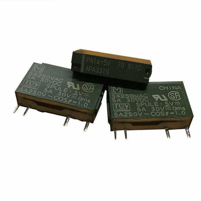 PA1A-5V PA1A-12V PA1A-24V  รีเลย์ 5A 4-pin