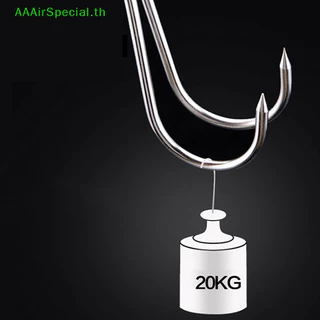 Aaairspecial 20 ชิ้นสแตนเลส S-shaped Hook Butchers เครื่องมือเนื้อ Butcher Huung ไก่บาร์บีคิวหมูไส้กรอกเบคอนย่างตะขอ TH