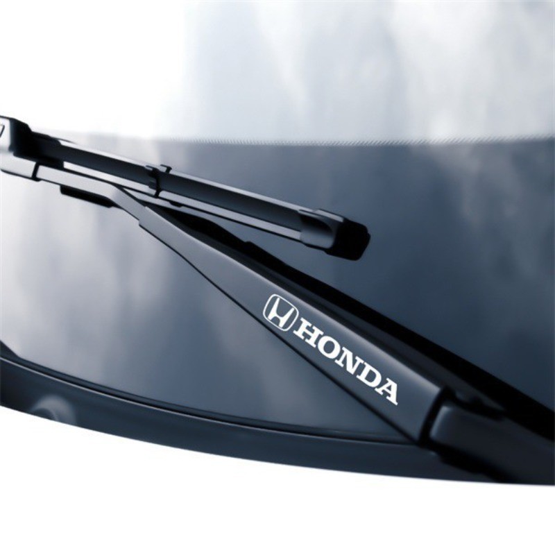 4 ชิ้น/เซ็ตสะท้อนแสงรถสติกเกอร์ Honda ประตู Jazz City Civic HRV CRV Accord BRV GD GK FD FK FIT