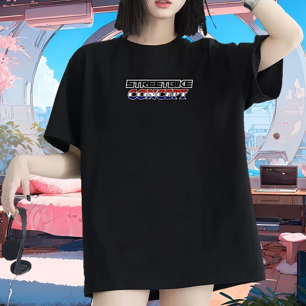 เสื้อยืดด้านบน DIY ที่กำหนดเอง 180g ผ้าฝ้ายเกาหลีที่กำหนดเองพิมพ์คลาสสิกแขนสั้น O คอเกาหลีผู้หญิง Ts