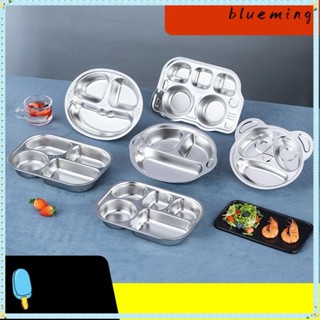 Blueming2 ถาดใส่อาหาร สเตนเลส สําหรับเด็กวัยหัดเดิน