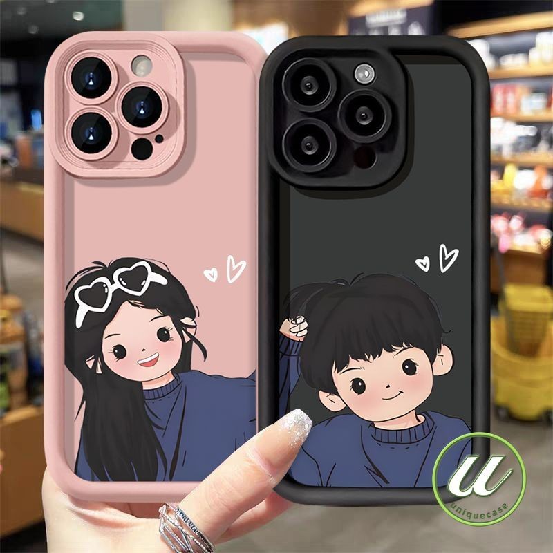 การ์ตูนเย็นเด็กผู้ชายคู่กรณีสำหรับ Oppo A57 A12 A18 A77 A33 A58 A53 A15 A35 A38 A7 A78 A17 A17K A16 A3s A54